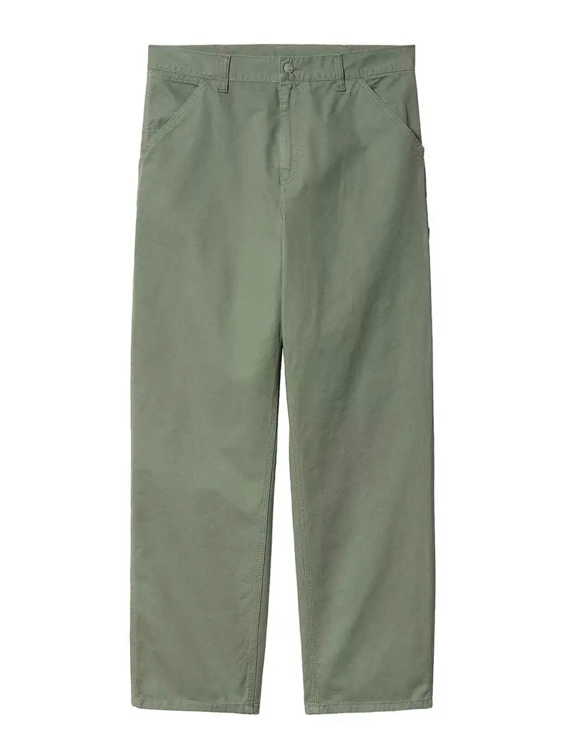 Pantaloni a ginocchio singolo Verde