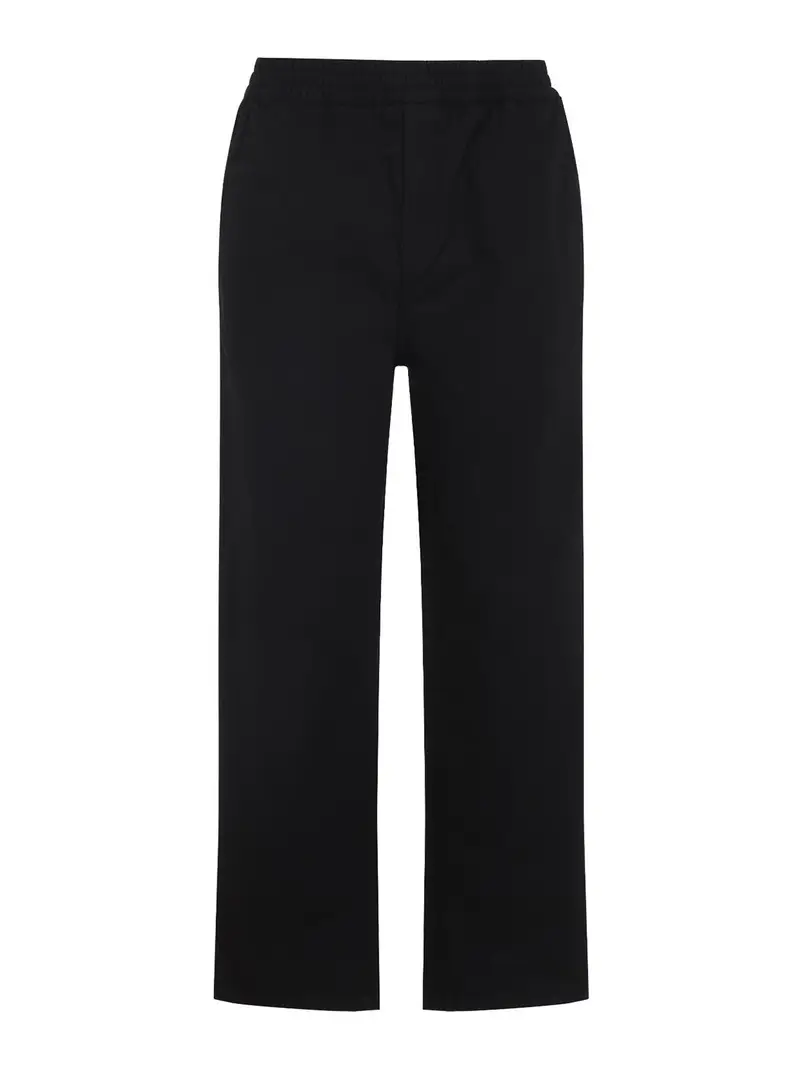 Pantaloni in cotone Flint Nero