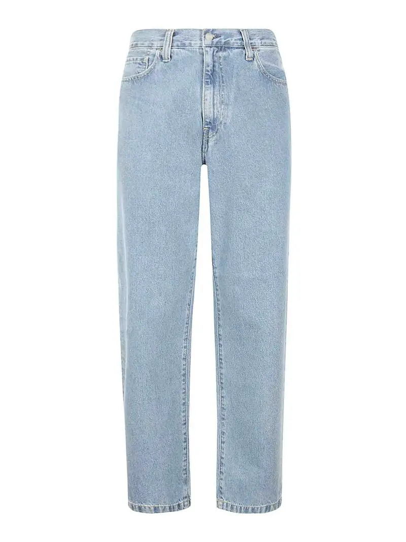 Pantaloni #N#Landon in denim Blu