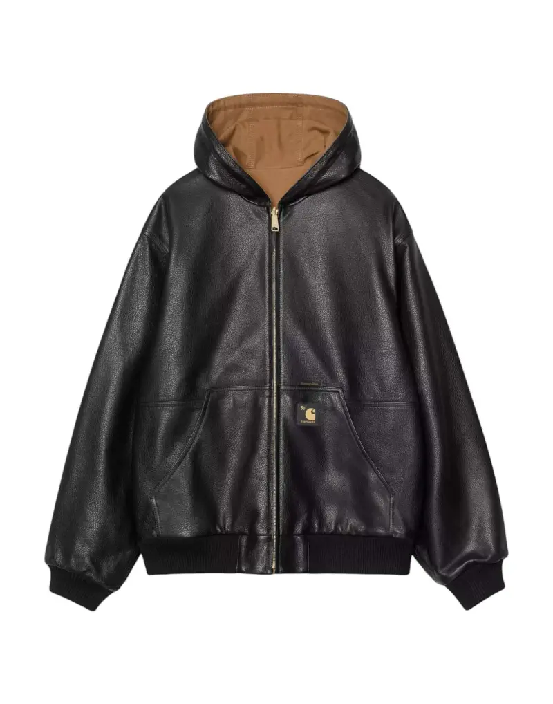 50 Years Anniversary OG Active reversible Jacket giacca reversibile in vera pelle - Black / Hamilton Brown M