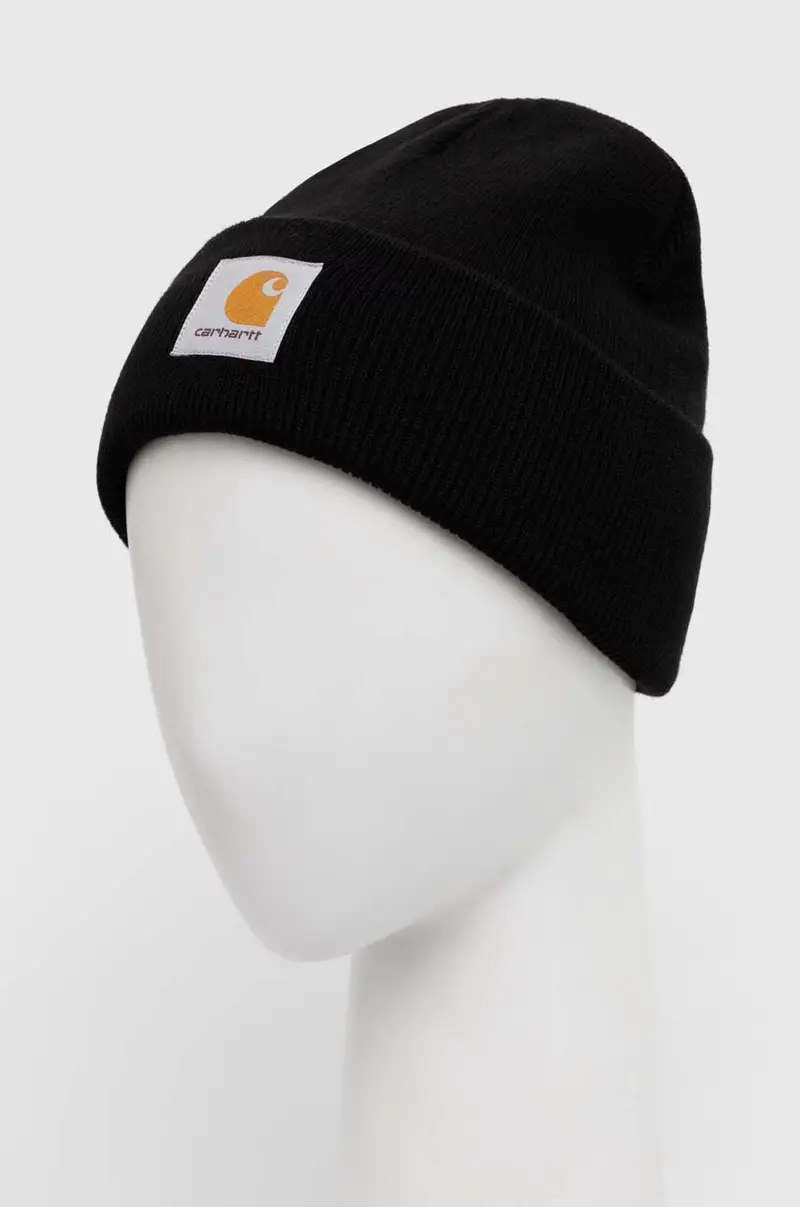 berretto colore nero miniatura 3