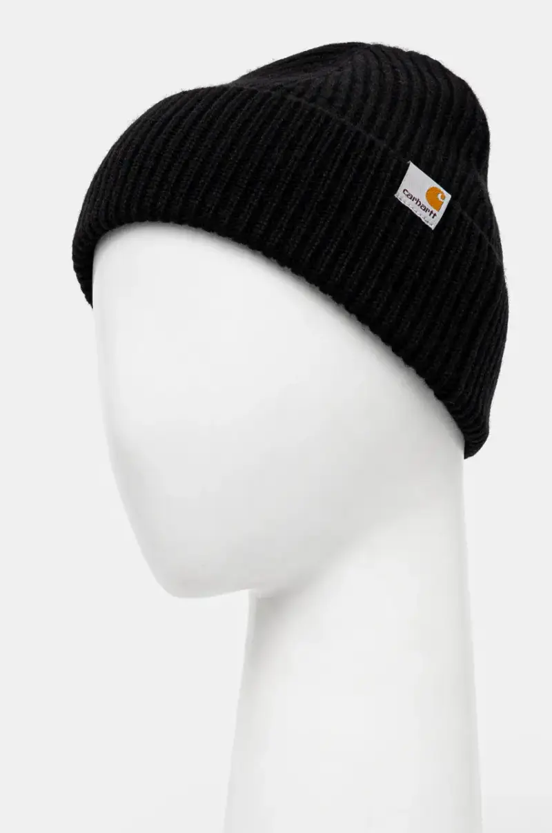 berretto colore nero miniatura 3