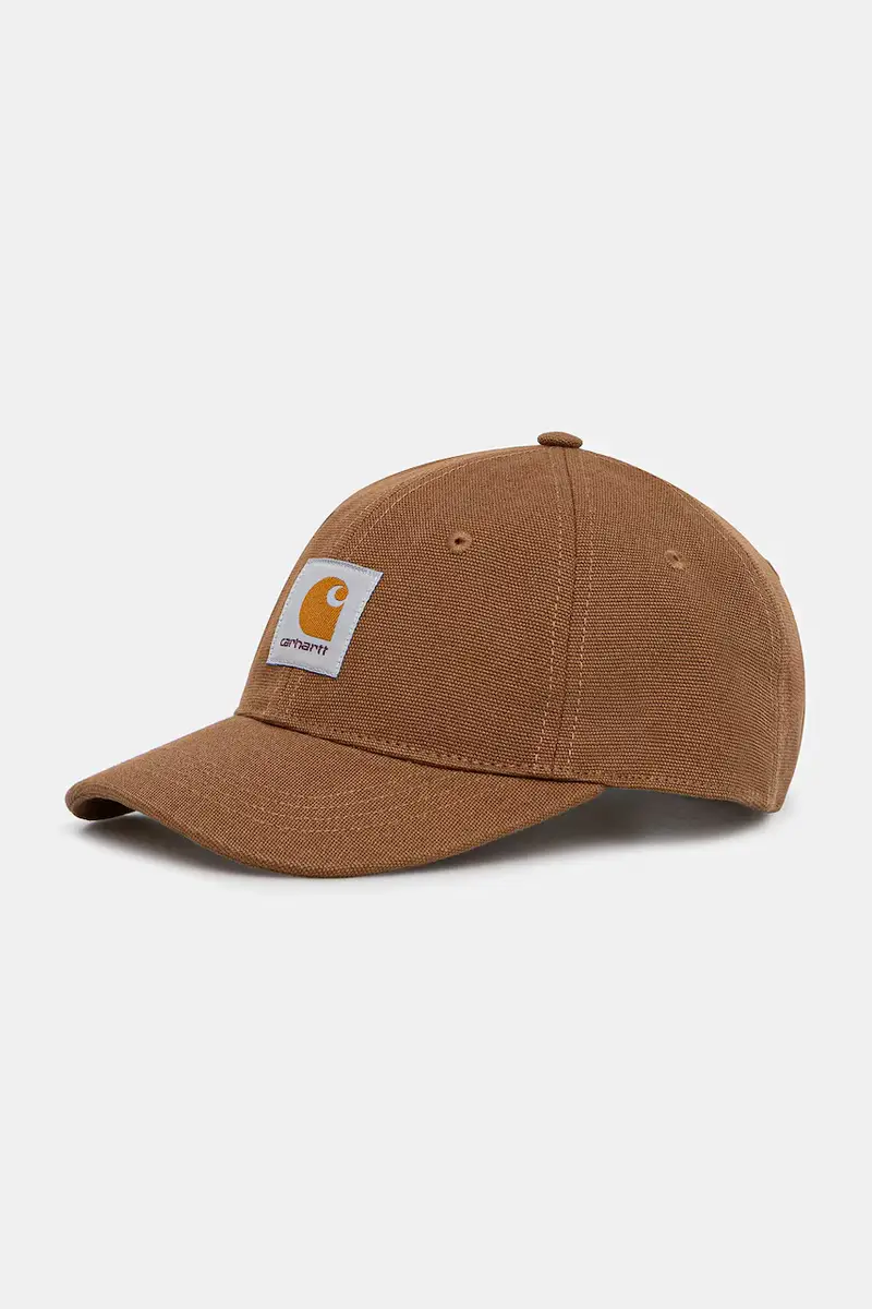berretto da baseball in cotone Canvas Cap colore marrone I036653.HZXX