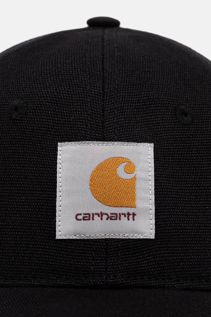 berretto da baseball in cotone Canvas Cap colore nero I036653.89XX miniatura 2