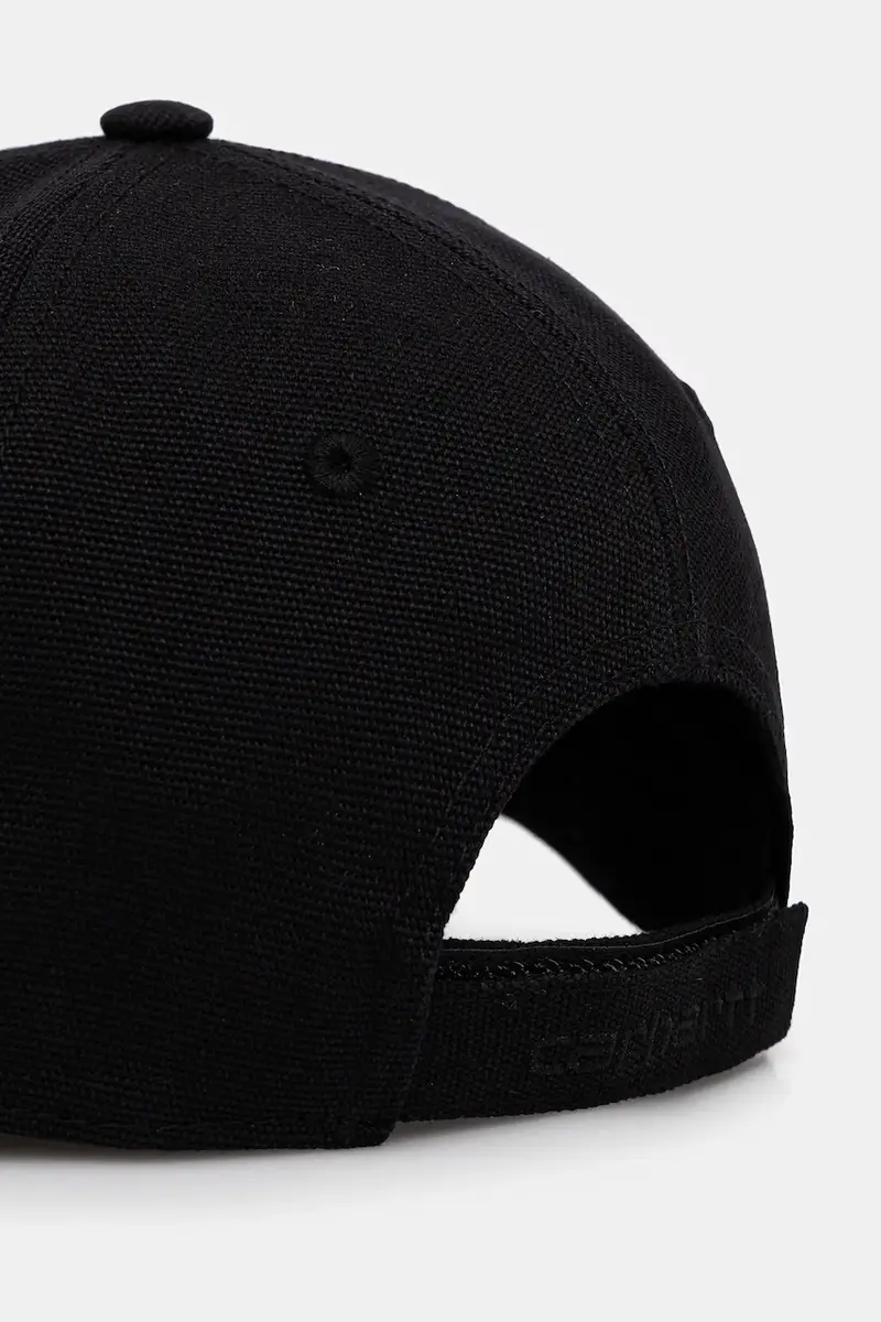 berretto da baseball in cotone Canvas Cap colore nero I036653.89XX miniatura 3