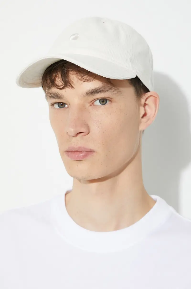 berretto da baseball in cotone Harlem Cap colore beige I028955.D6XX