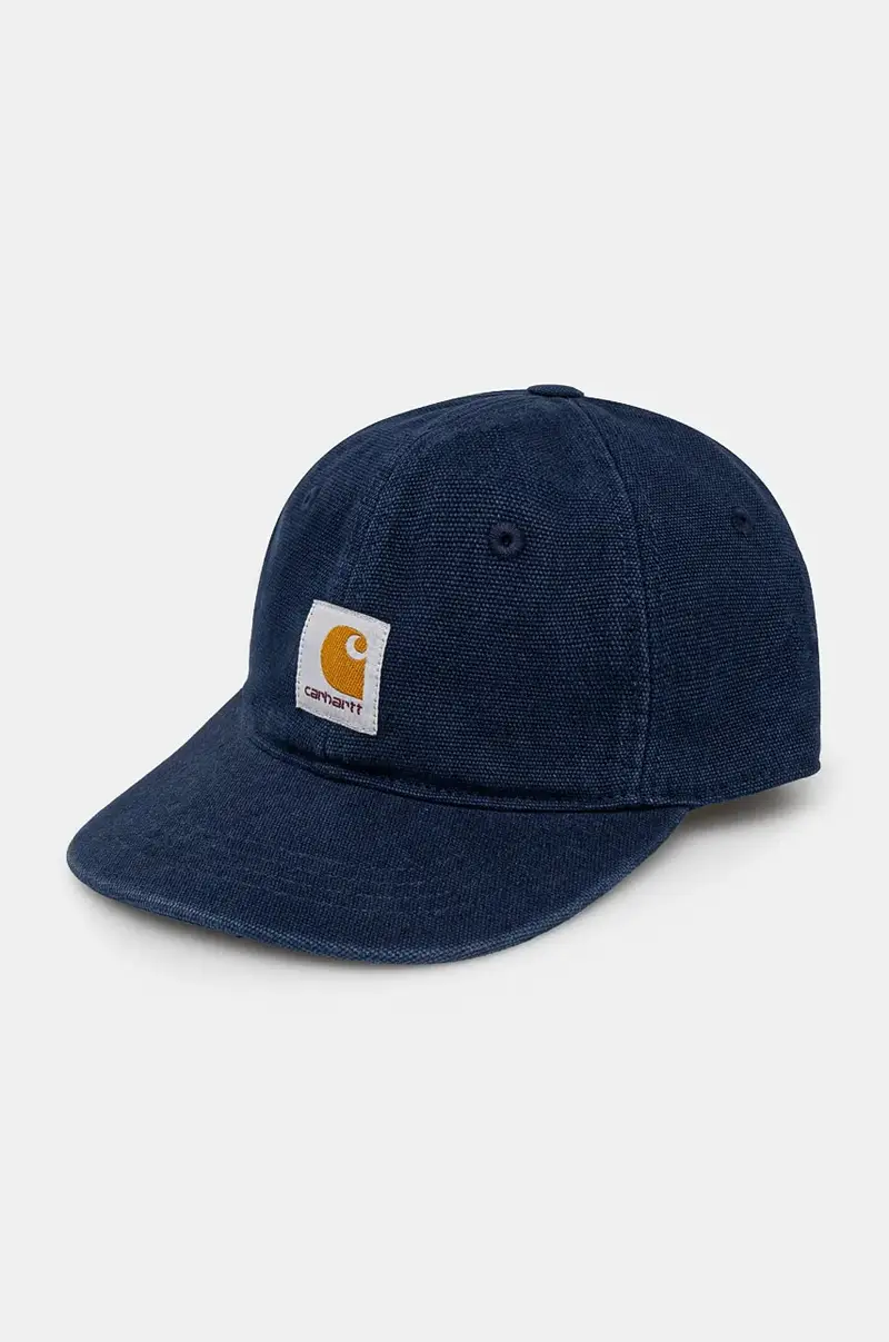 berretto da baseball in cotone Icon Cap colore blu navy con applicazione I033359.29LXX