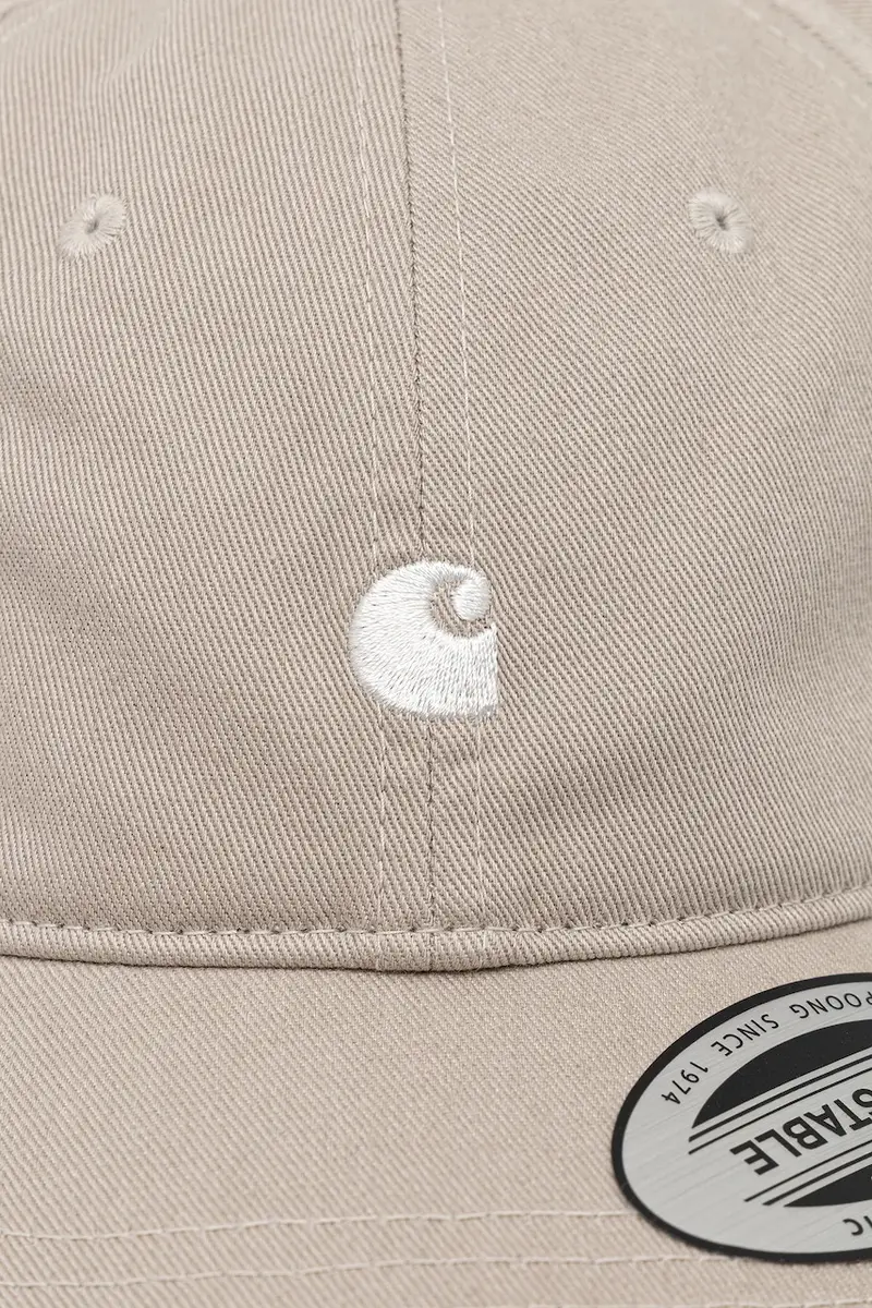 berretto da baseball in cotone Madison Logo Cap colore beige I023750.2V4XX miniatura 2