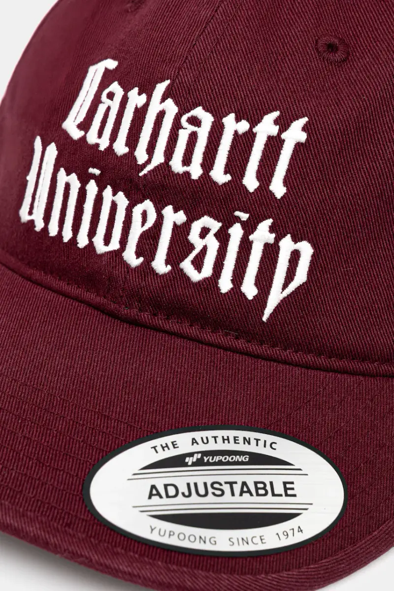 berretto da baseball in cotone Schooling Cap colore granata I035629.3DVXX miniatura 2