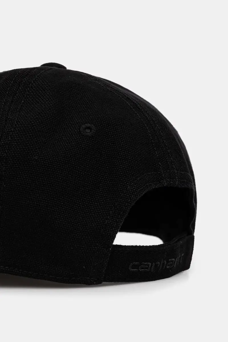 berretto da baseball in cotone Selby Canvas Cap colore nero I035414.8906 miniatura 3