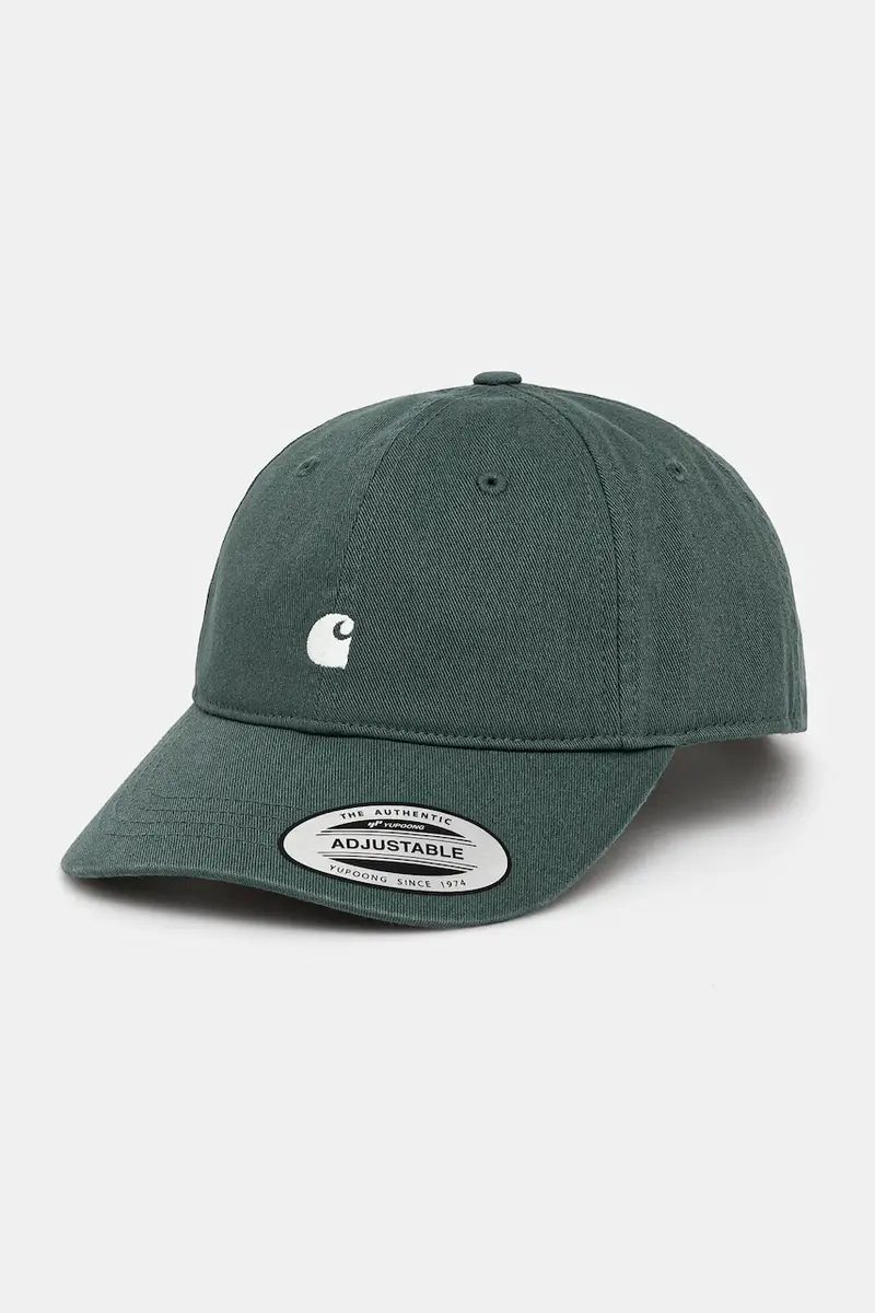 berretto da baseball in cotone W' Madison Logo Cap colore verde I034606.2OXXX