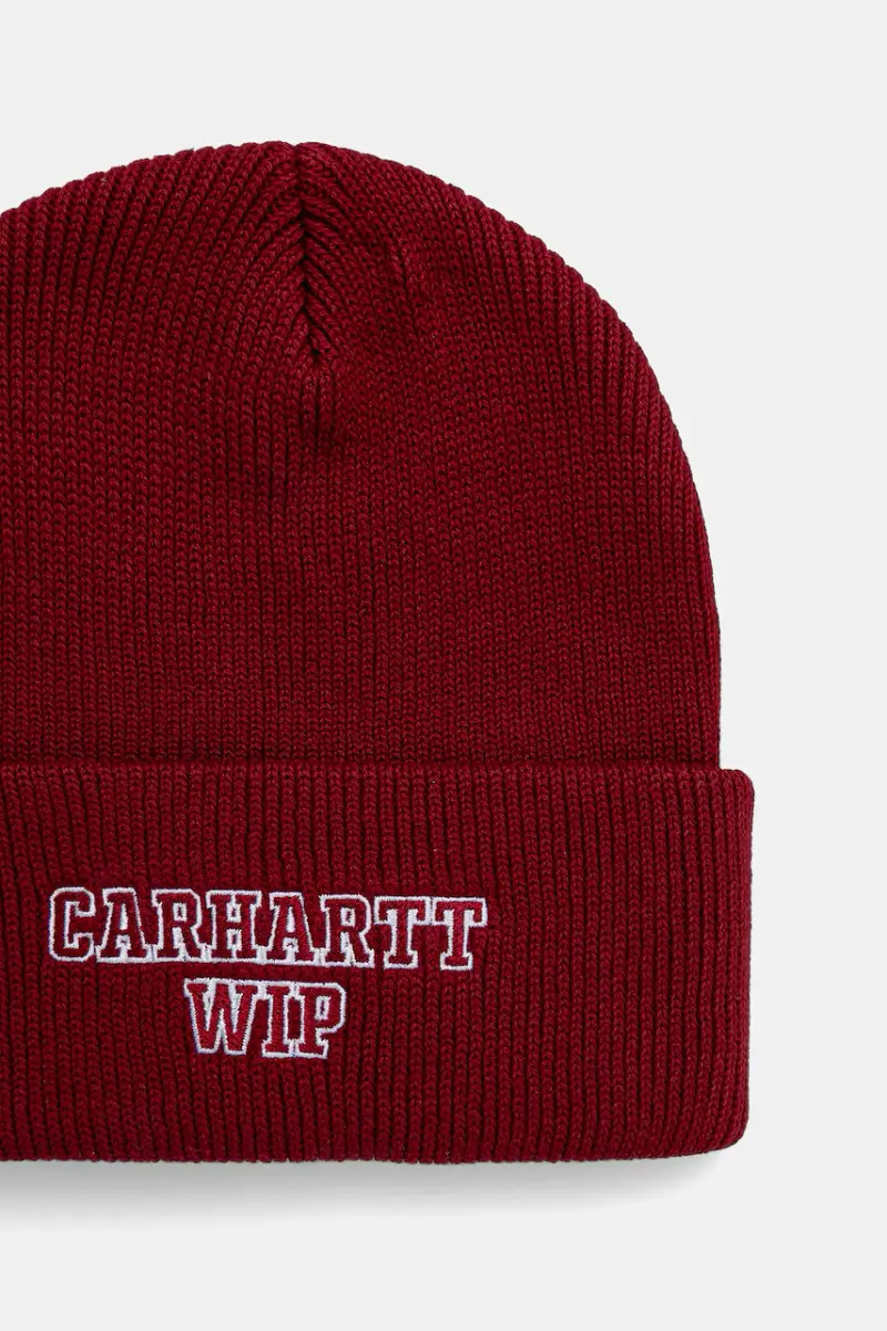 berretto in cotone Alumni colore granata I035270.H8XX miniatura 3