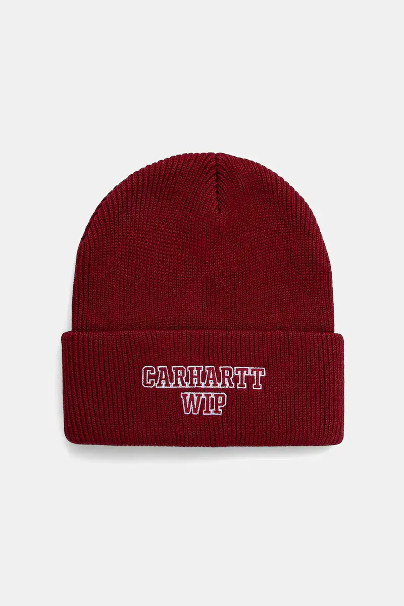 berretto in cotone Alumni colore granata I035270.H8XX