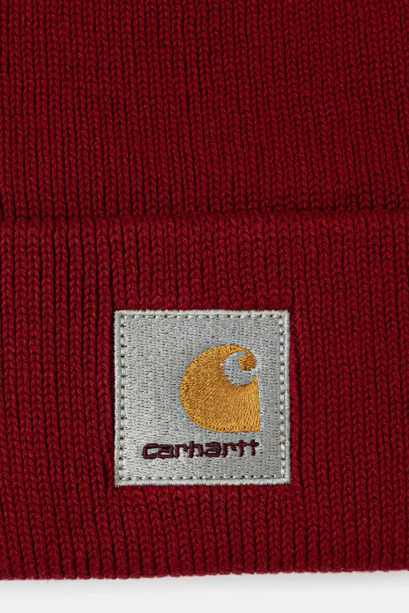 berretto in cotone Ohio Beanie colore granata I035430.H8XX miniatura 3