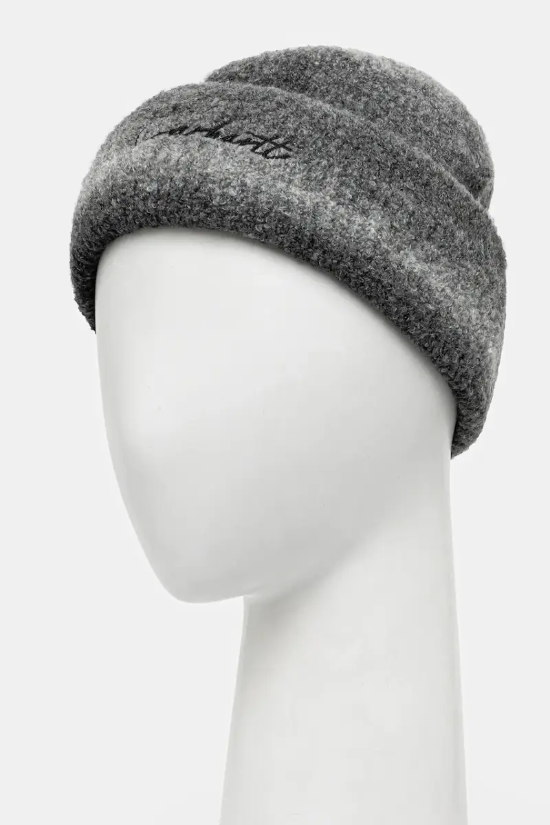 berretto in misto lana Tony Beanie colore grigio I035463.3DJXX miniatura 2