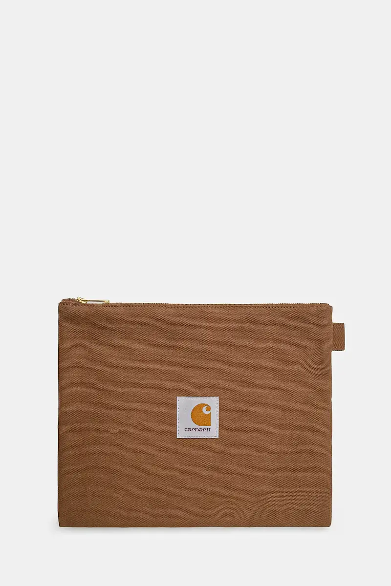 borsa da toilette Canvas Pouch Set pacco da 3 colore marrone I034758 miniatura 2