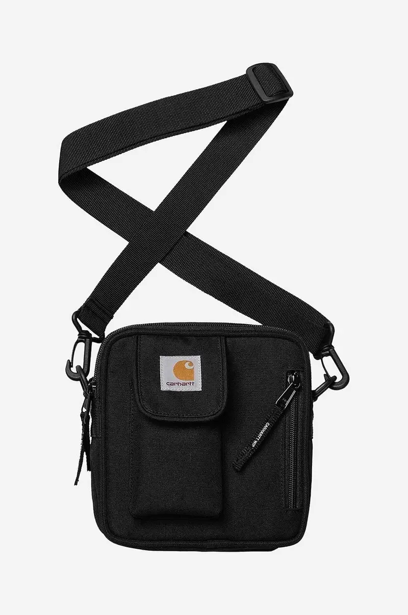 borsetta Carhartt WIP Essentials Bag I031470 DUSTY H BROWN colore nero