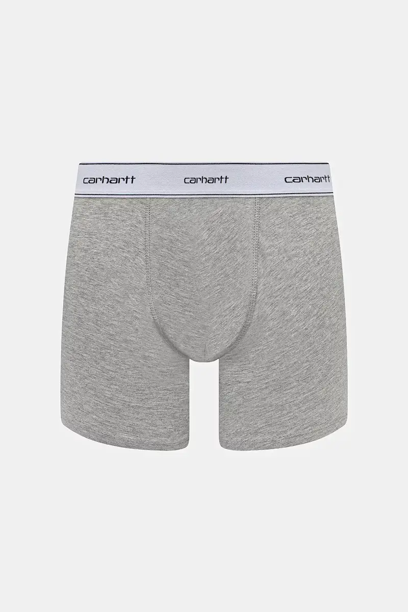 boxer Cotton Trunks pacco da 2 colore grigio I029375.14FXX miniatura 2