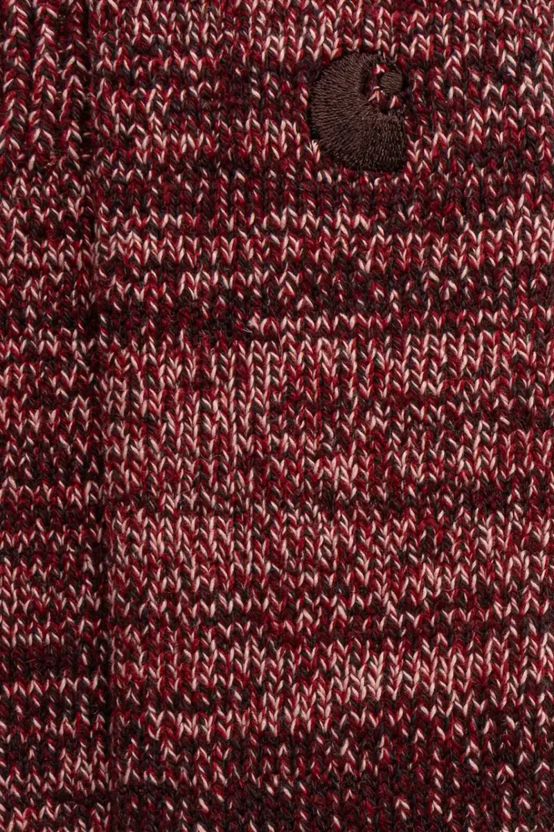 calze con lana Tony Socks colore granata I035478.3GTXX miniatura 2