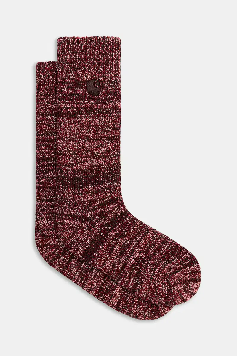 calze con lana Tony Socks colore granata I035478.3GTXX