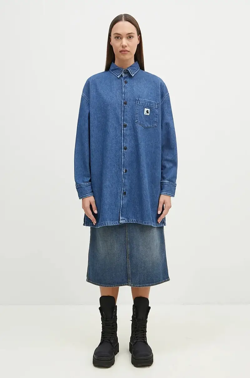 Carhartt WIP Jeans Donna Blu 2245718