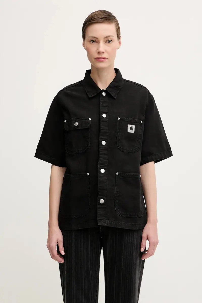 Carhartt WIP Jeans Donna Nero 2257682