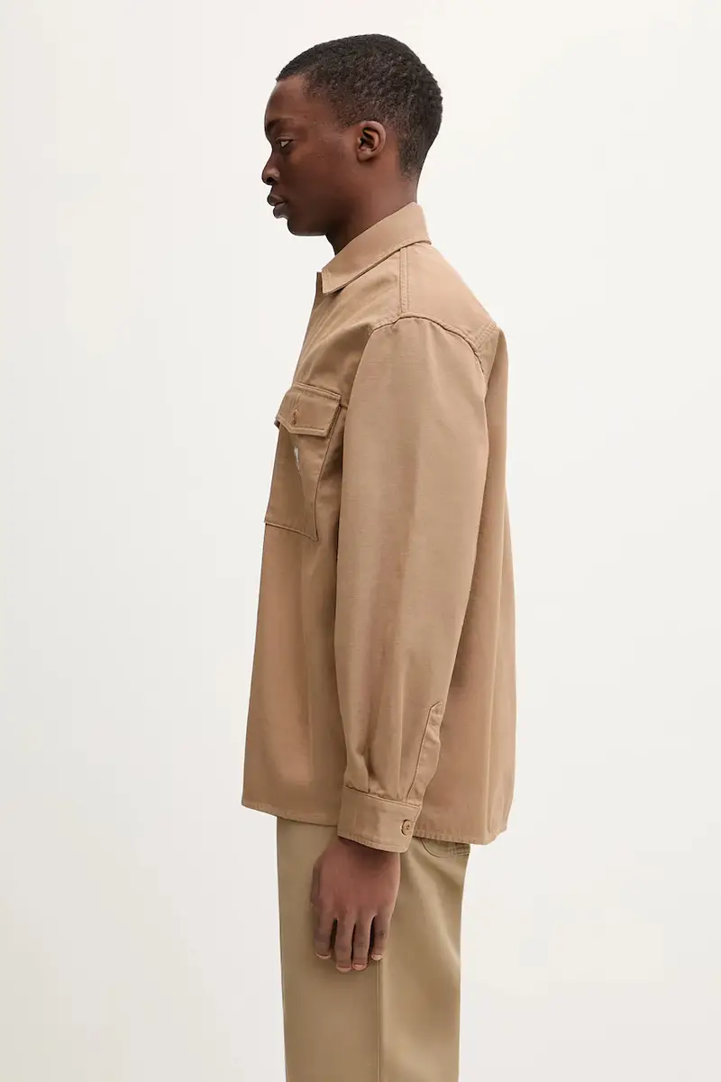 camicia in cotone Kelly Shirt Jac uomo colore marrone I036271.2FS02 miniatura 2