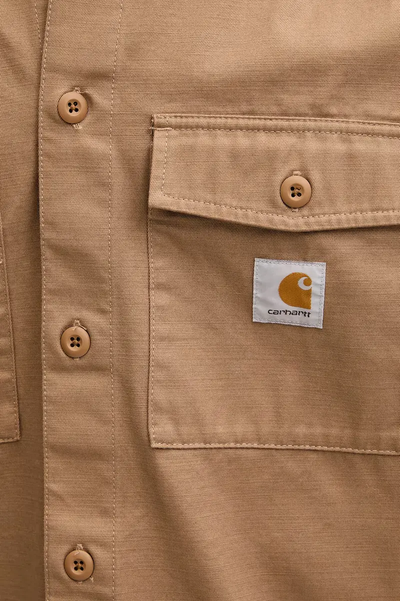 camicia in cotone Kelly Shirt Jac uomo colore marrone I036271.2FS02 miniatura 4