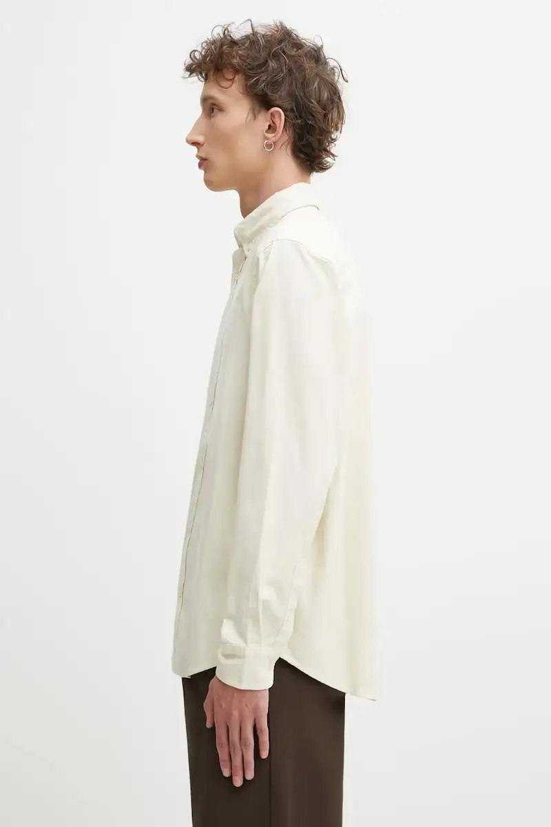 camicia in cotone S Bolton uomo colore beige I030238.1NGXX miniatura 2