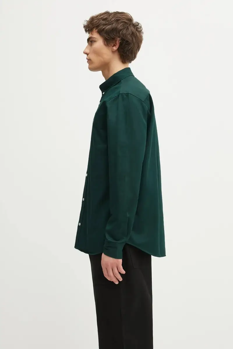 camicia in cotone S Madison Shirt uomo colore verde I023339.36IXX miniatura 2