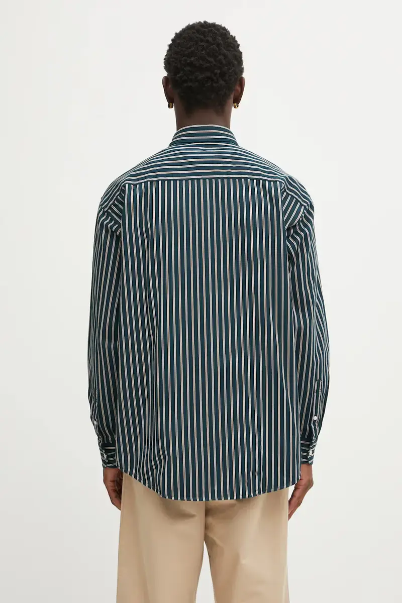 camicia in cotone S Palance uomo colore turchese I035330.35JXX miniatura 3