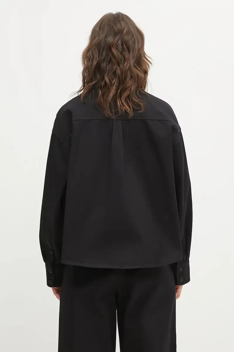 camicia in cotone W Kelly Shirt Jac donna colore nero I036320.8902 miniatura 3