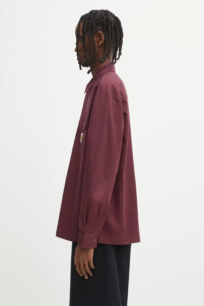 camicia S Craft uomo colore granata I033814.33KXX miniatura 2