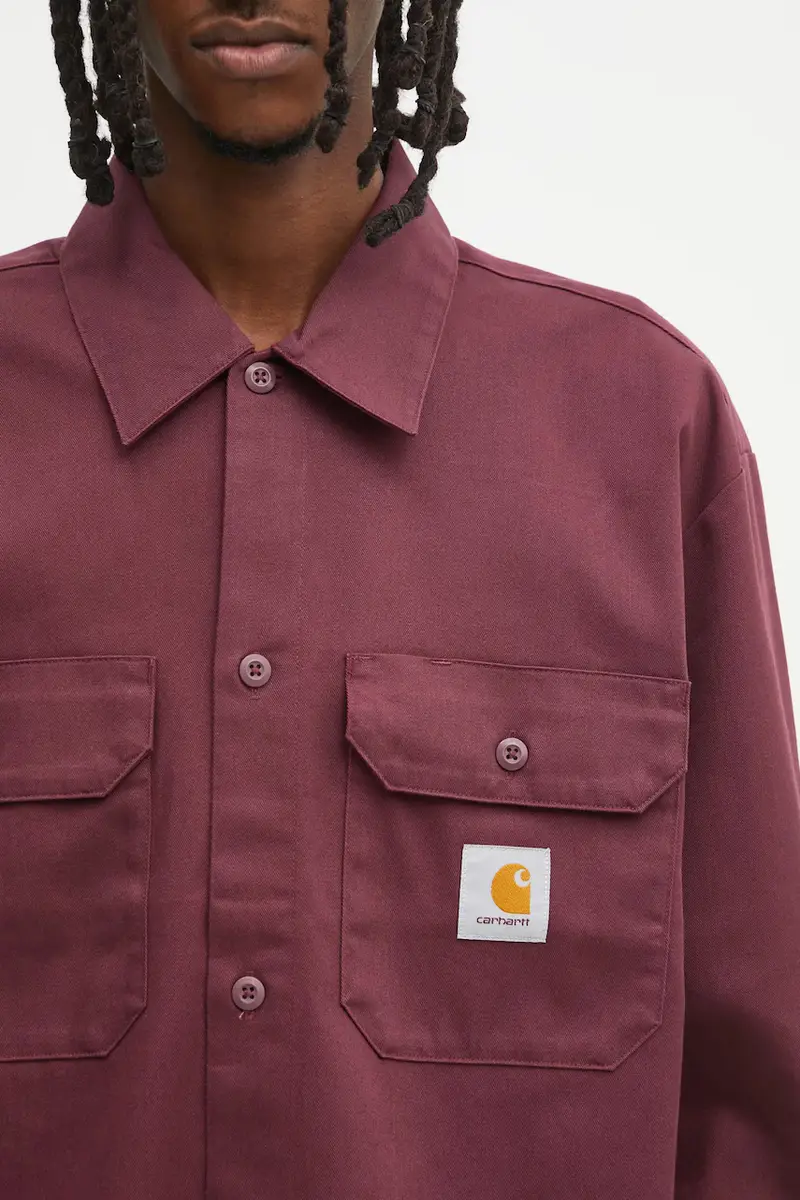 camicia S Craft uomo colore granata I033814.33KXX miniatura 4