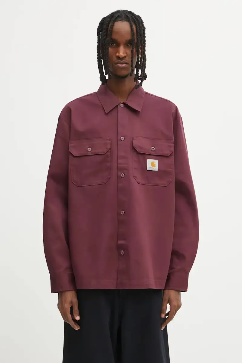 camicia S Craft uomo colore granata I033814.33KXX