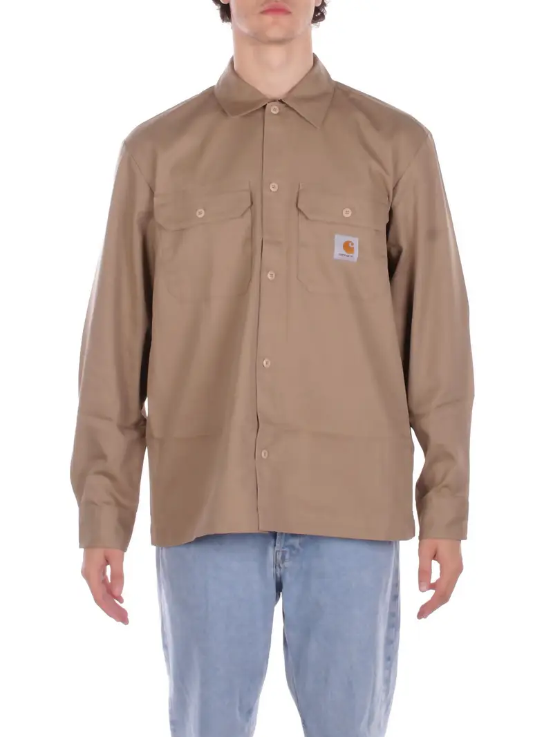 Camicia Uomo CARHARTT WIP Beige Ls craft shirt