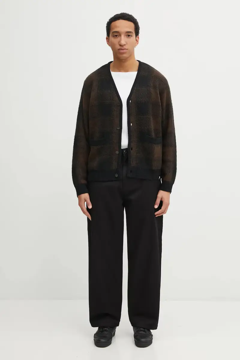 cardigan con lana Everson Cardigan colore nero I035978.3PHXX miniatura 5