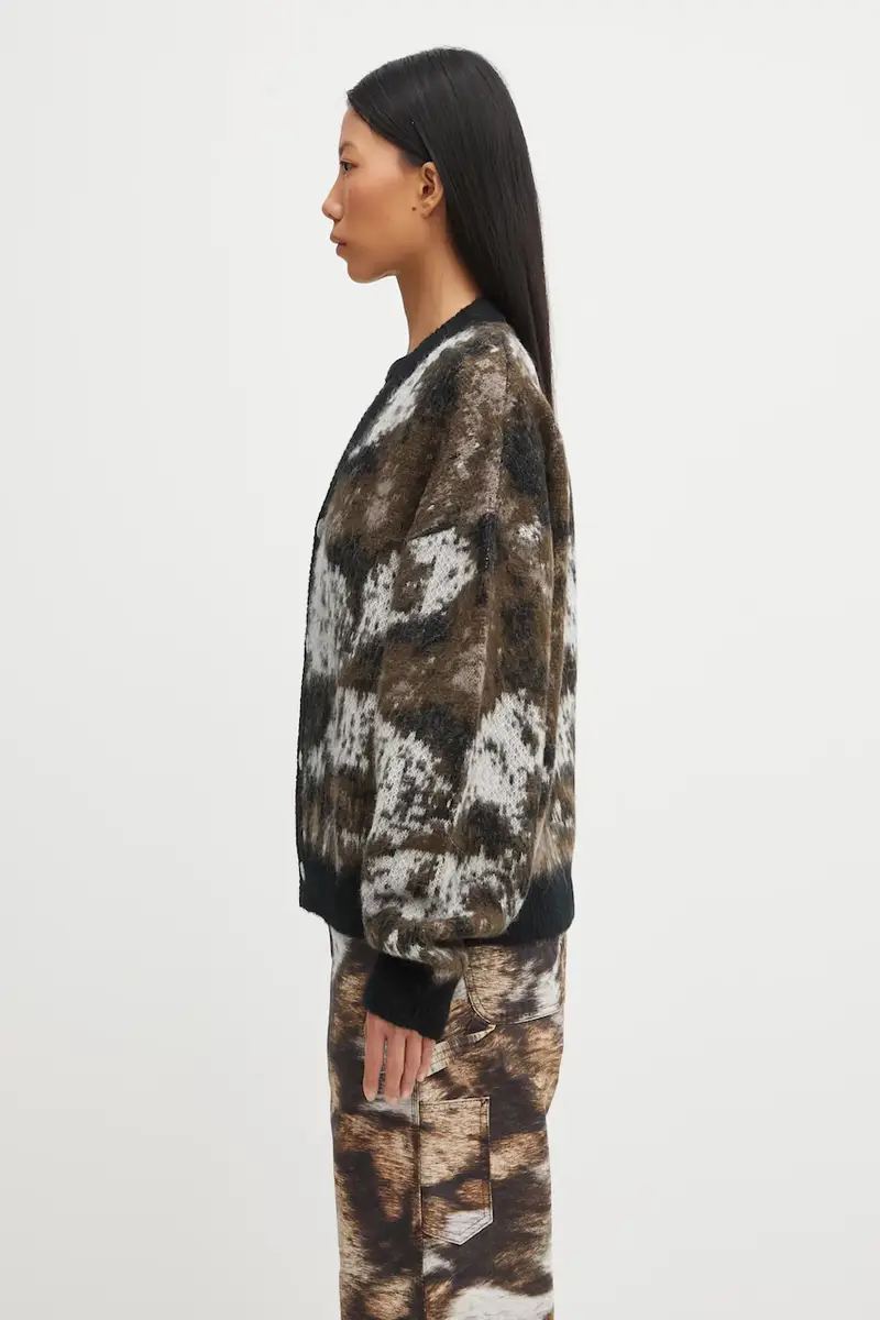 cardigan con lana W' Merlin Cardigan I035417.38XXX Multicolore miniatura 2