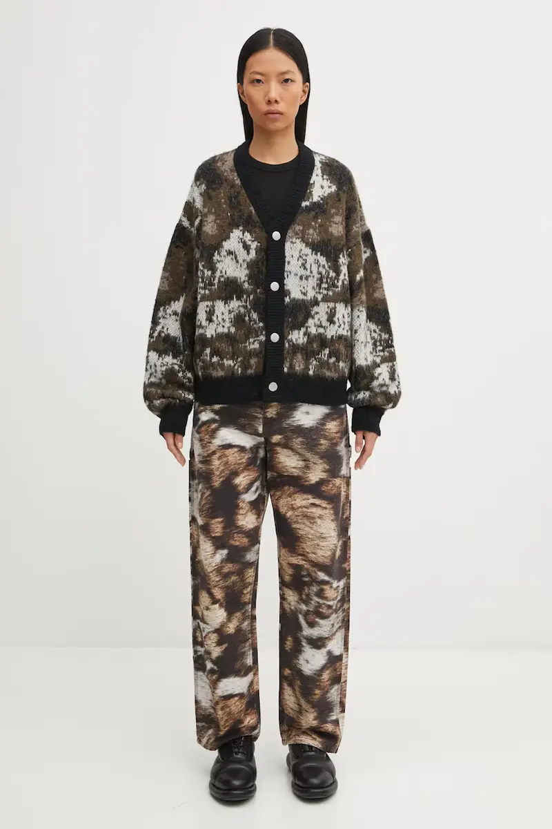 cardigan con lana W' Merlin Cardigan I035417.38XXX Multicolore miniatura 5