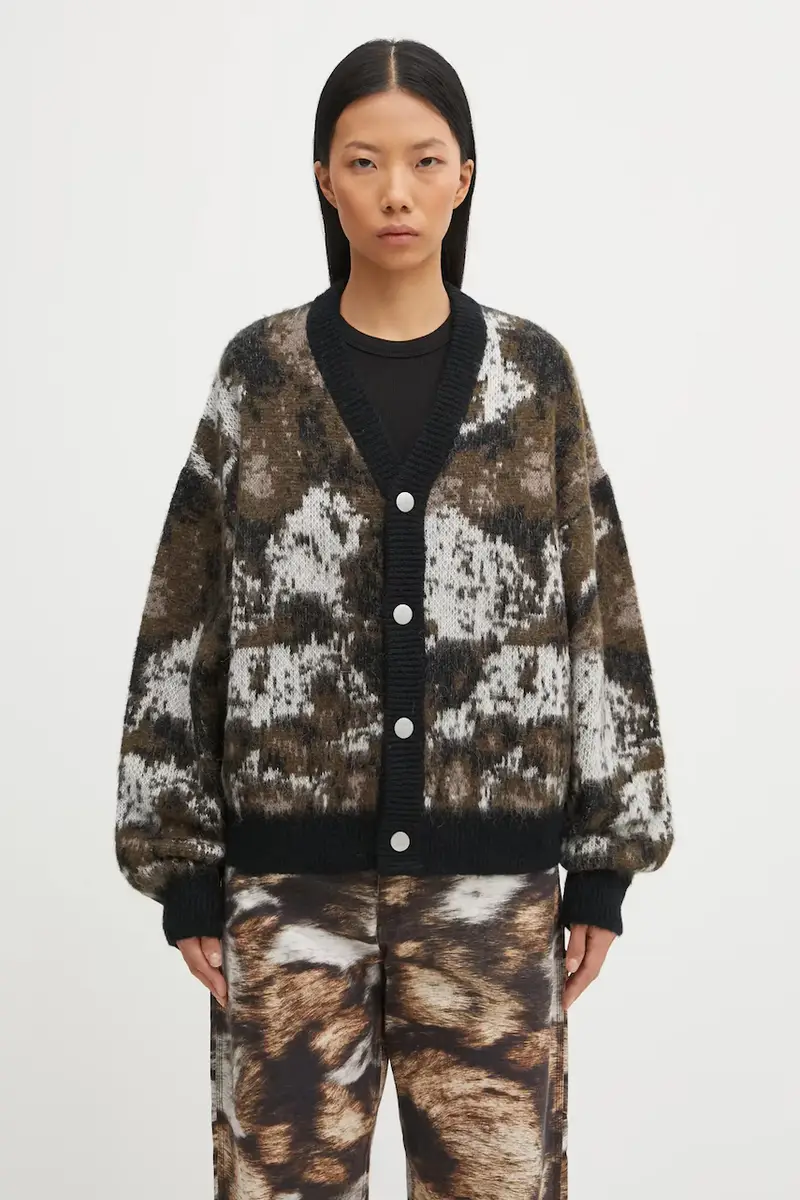 cardigan con lana W' Merlin Cardigan I035417.38XXX Multicolore