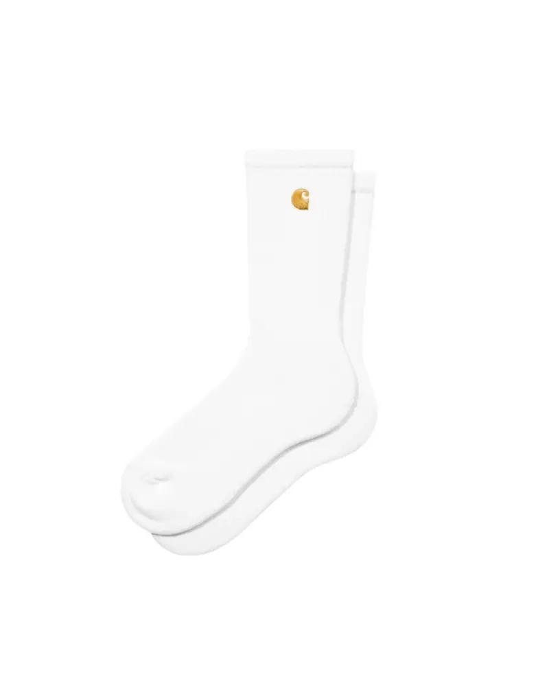 Chase Socks calzini in spugna - White/gold One Size