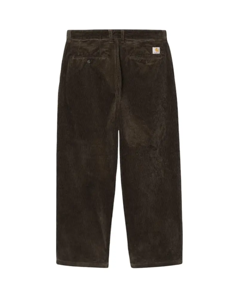 Evan pants pantaloni in velluto a coste gamba larga - Tobacco rinsed 30 (44)