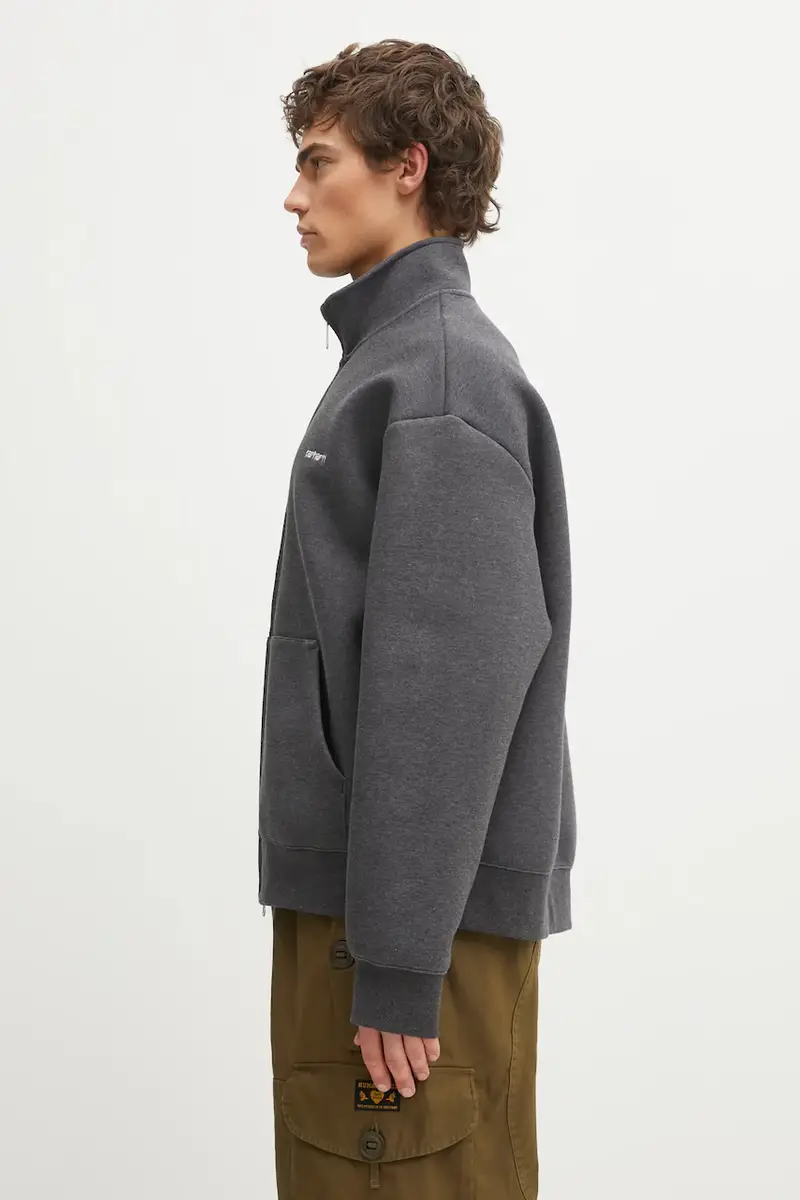 felpa Alda Zip Sweat Jacket uomo colore grigio I036056.0D2XX miniatura 2