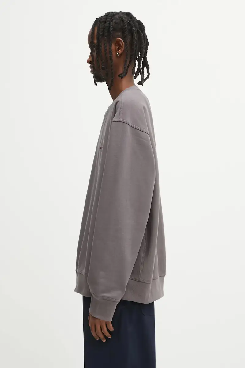 felpa American Script uomo colore marrone I025475.33CXX miniatura 2