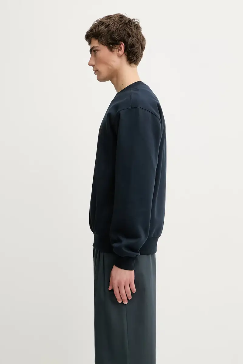 felpa Carhartt Sweat uomo colore blu navy I030546.38CXX miniatura 2