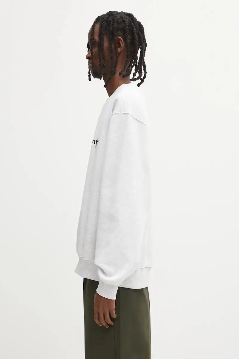 felpa Carhartt Sweat uomo colore grigio I030546.38HXX miniatura 2