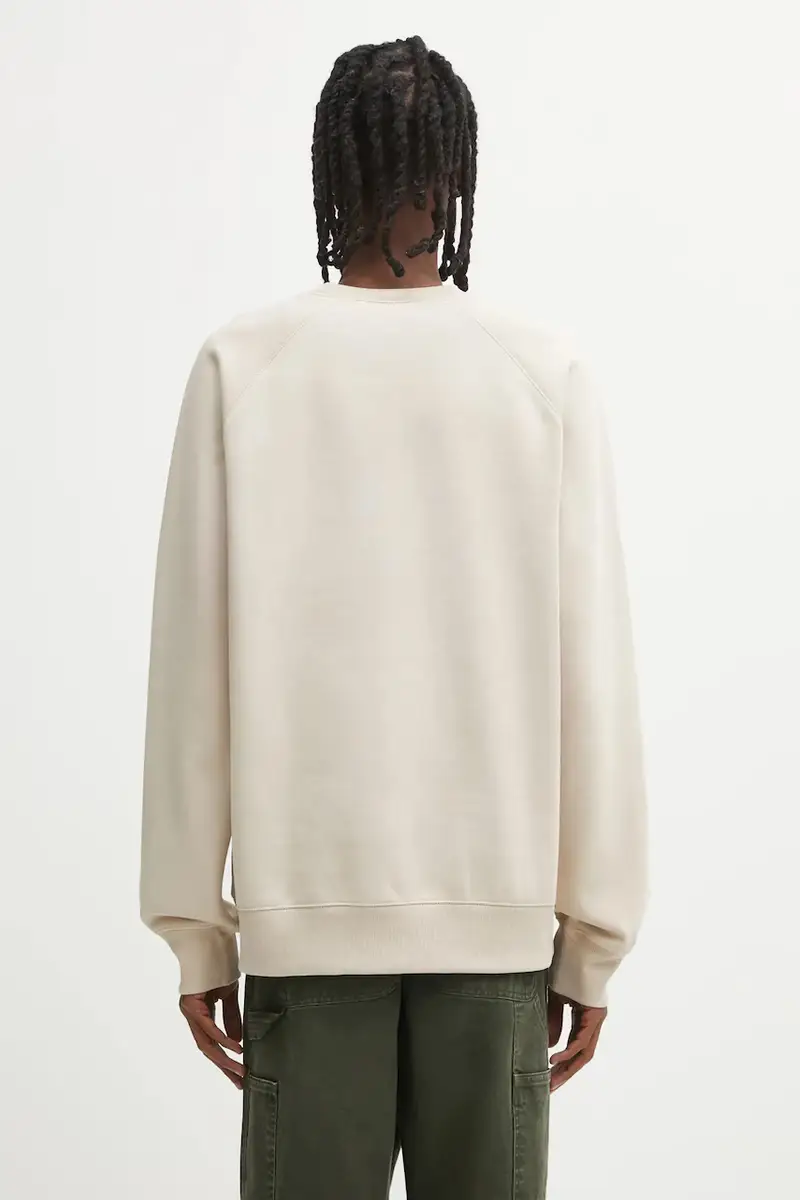 felpa Chase Sweat uomo colore beige I033660.38AXX miniatura 3