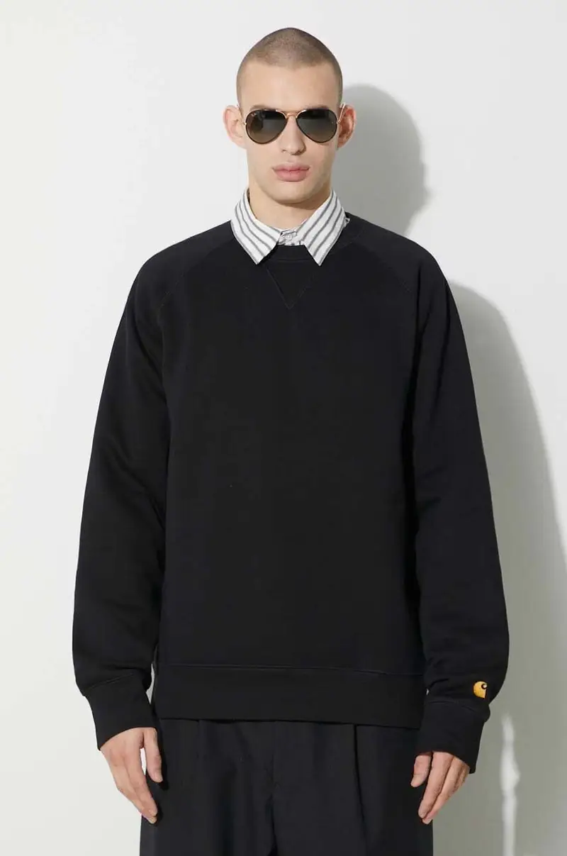 felpa Chase Sweat uomo colore nero I033660.00FXX