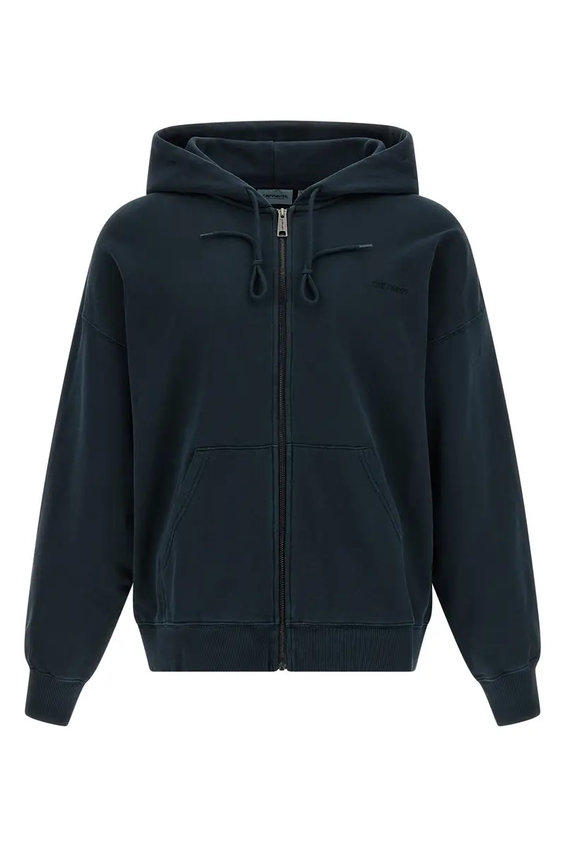 Felpa Con Cappuccio Benton Blu