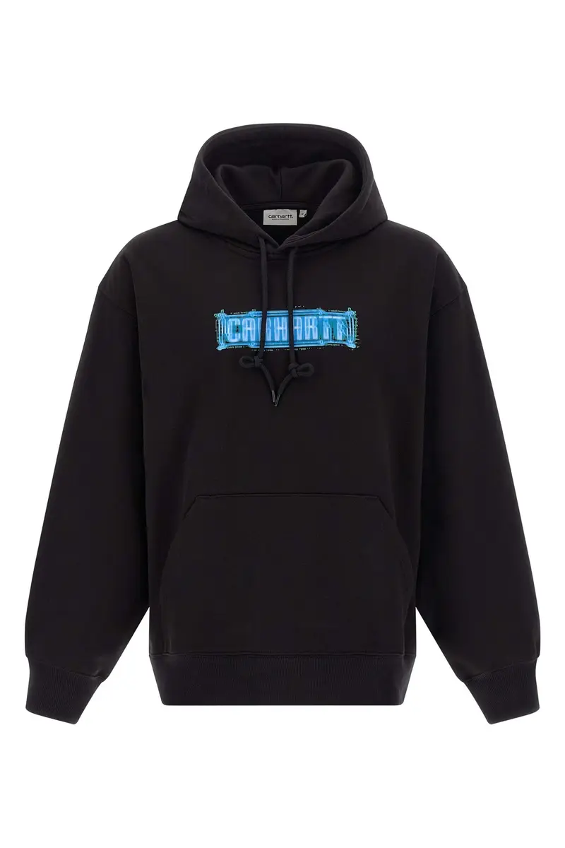 Felpa Con Cappuccio 'Electric Boogie' Nero